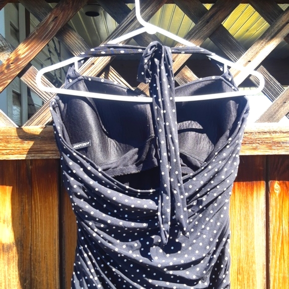 Jantzen Black polkadot Retro tankini - Picture 5 of 8